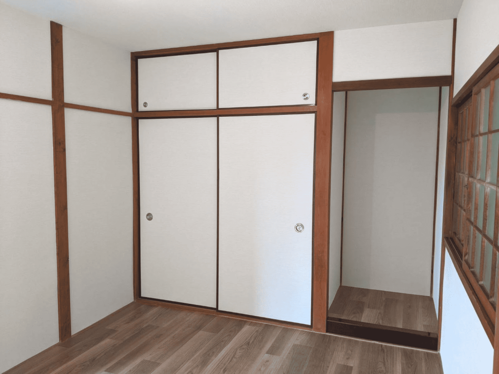 天袋付きの襖の状態(BEFORE)