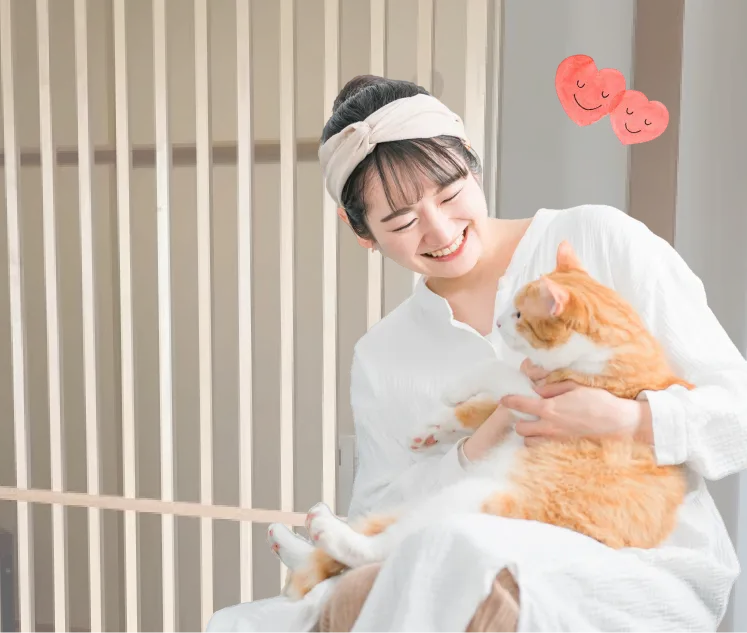 猫と和室を両立する障子リフォーム｜オーダーメイド木製障子の施工事例