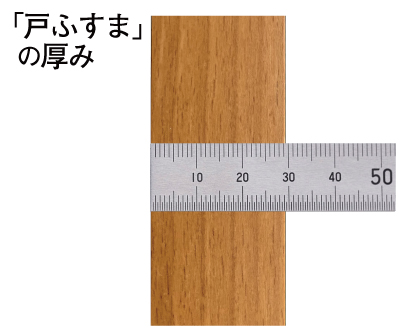 下に隙間がある場合のアジャスターの調整の仕方