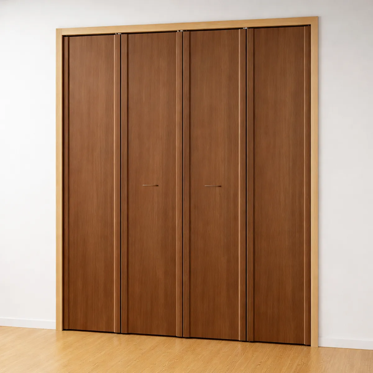 和室リフォーム折れ戸 押入リフォームクローゼット 本体